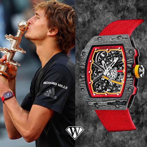 alexander zverev richard mille contract|alexander zverev edition price.